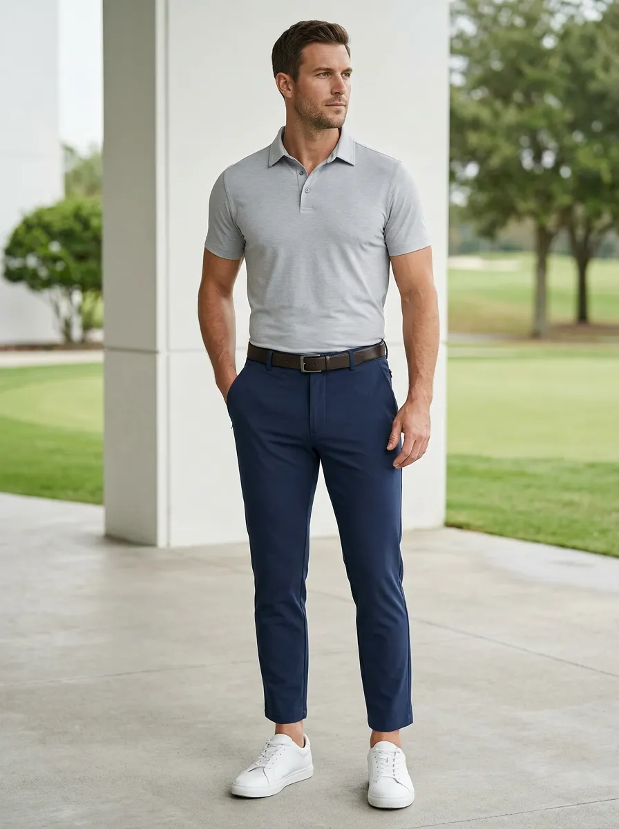 Men's Course-Ready Performance Stretch Golf Pants