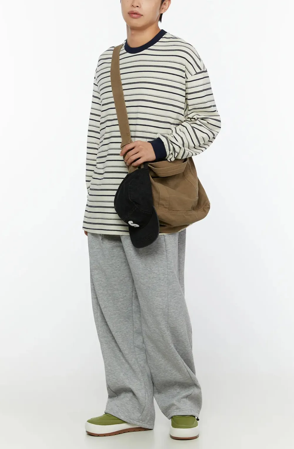 Men's Striped Long Sleeve T-Shirt