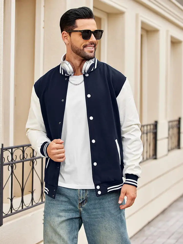 Fashion Varsity Baseball Bomber Jacket