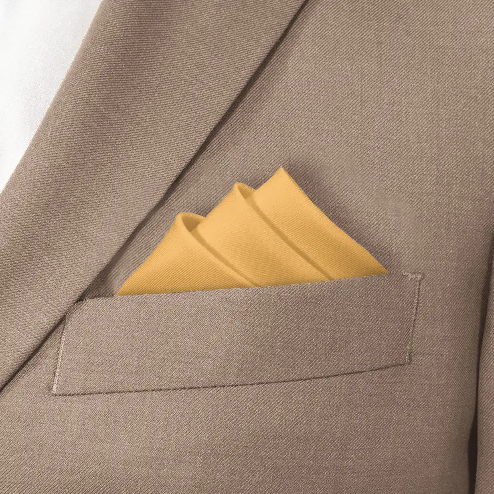 Smart Sleek Solid Pocket Square