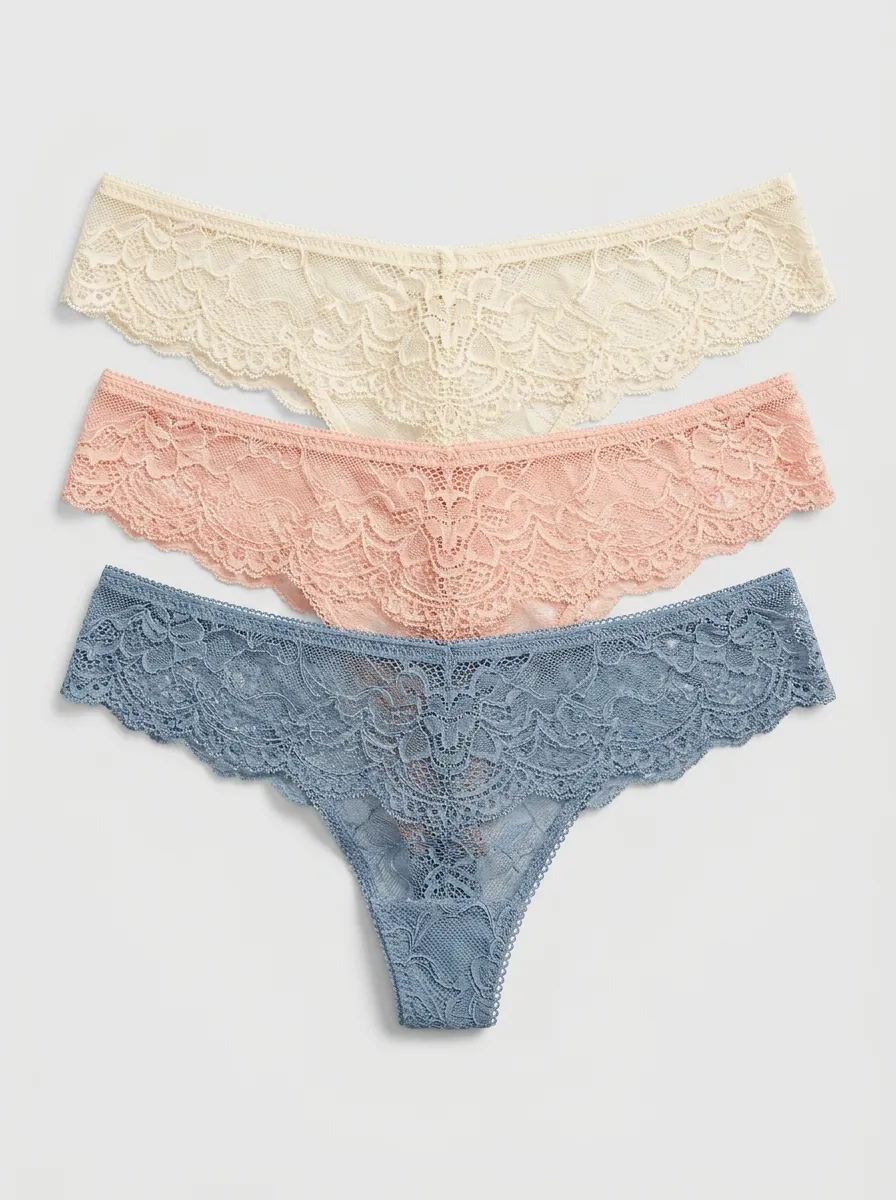 Comfort Women's Three-Piece Panty Set