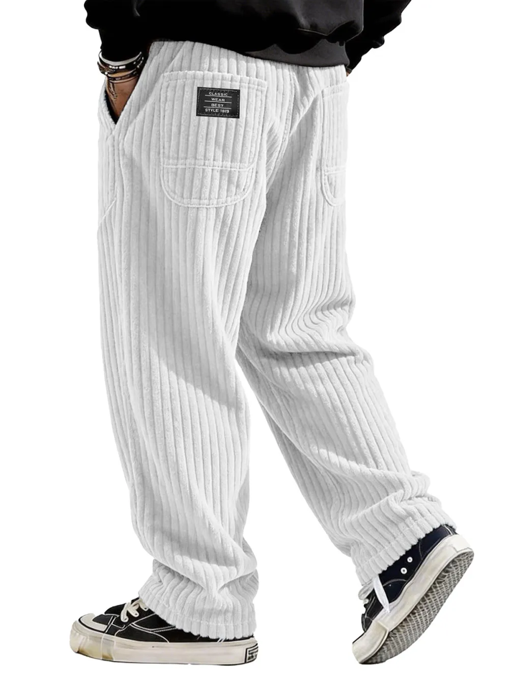 Corduroy Pocket Relaxed Pants