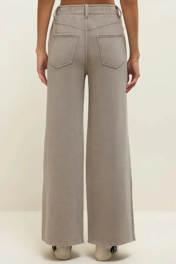 Soft Knit Elastic Waist Pants