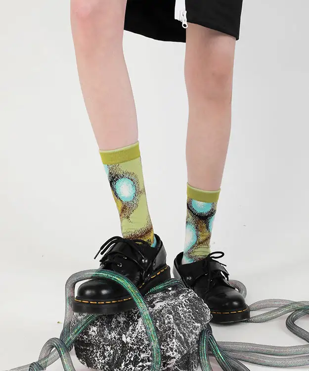Street Trendy Print Socks