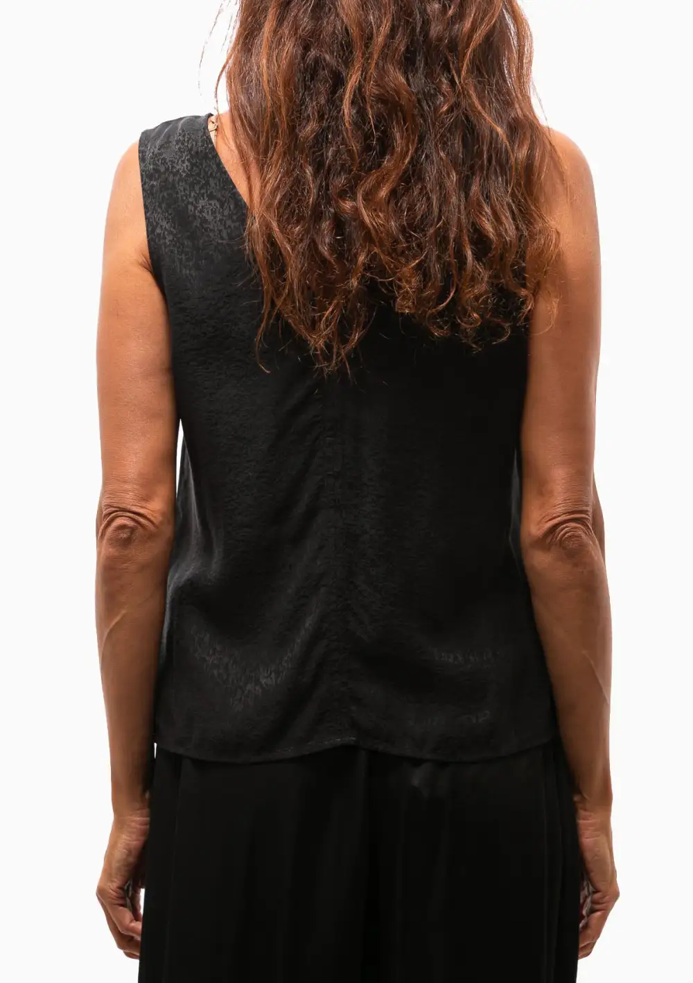 Silk Jacquard Tank Top