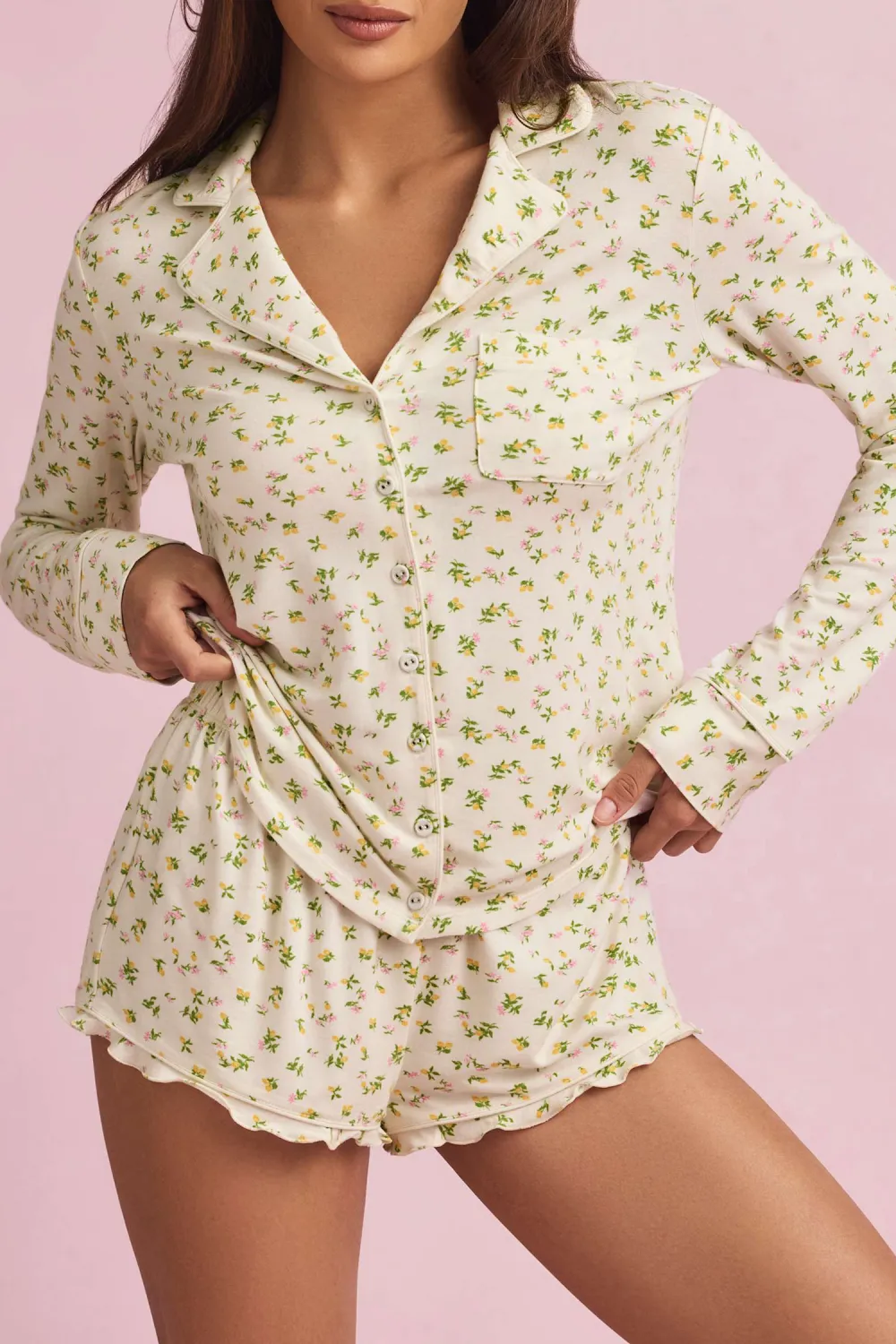 Versatile Basic Casual Women's Pajama Jacket