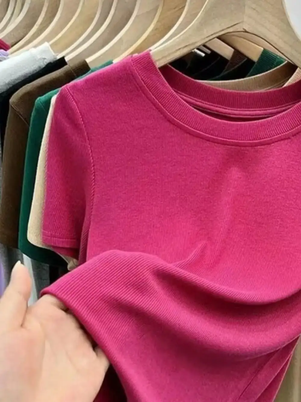 Crew-Neck Short-Sleeve T-Shirt