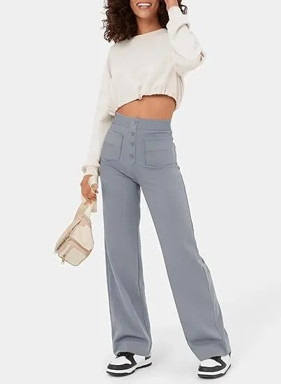 High Waist Everyday Casual Pants