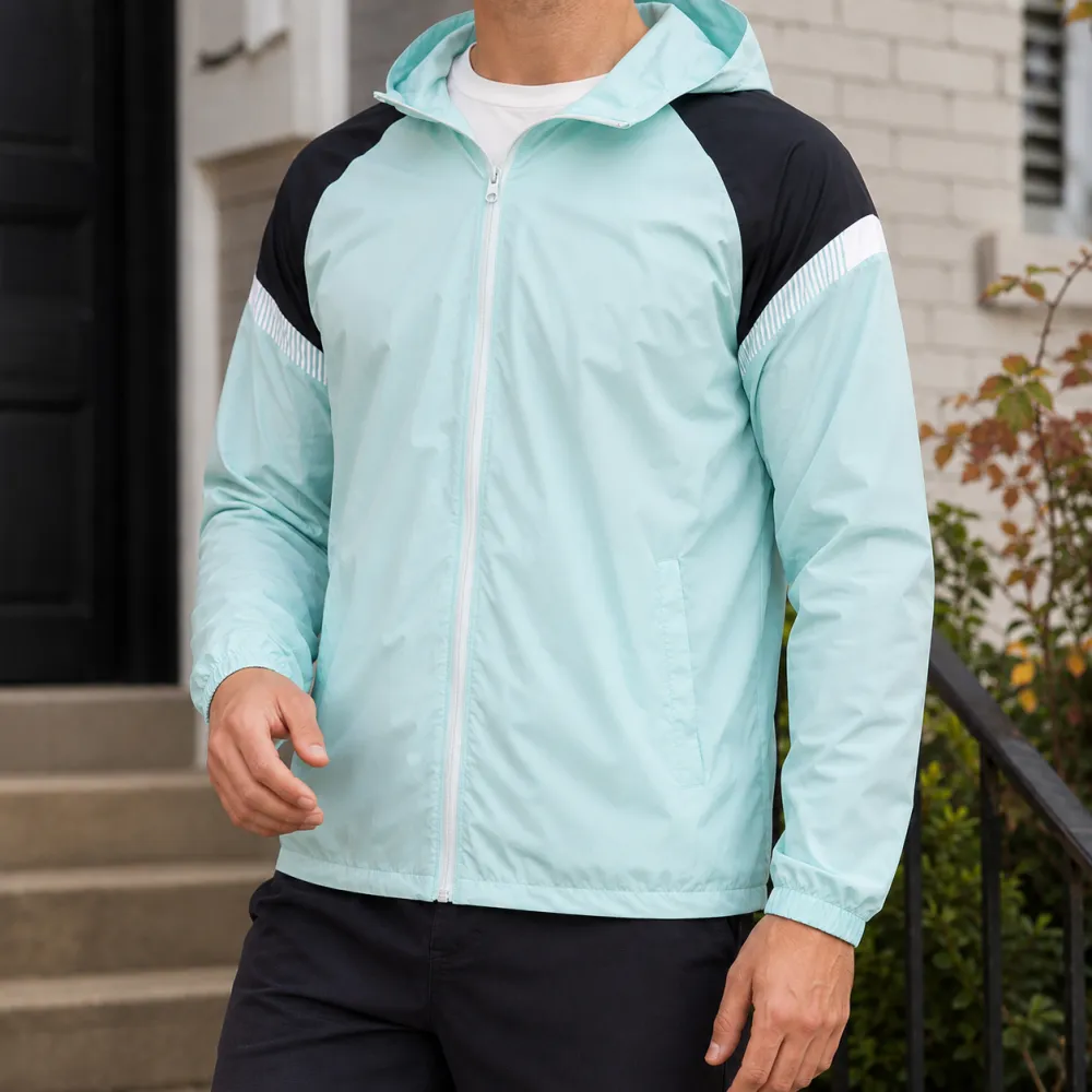 Hooded Woven Jacket