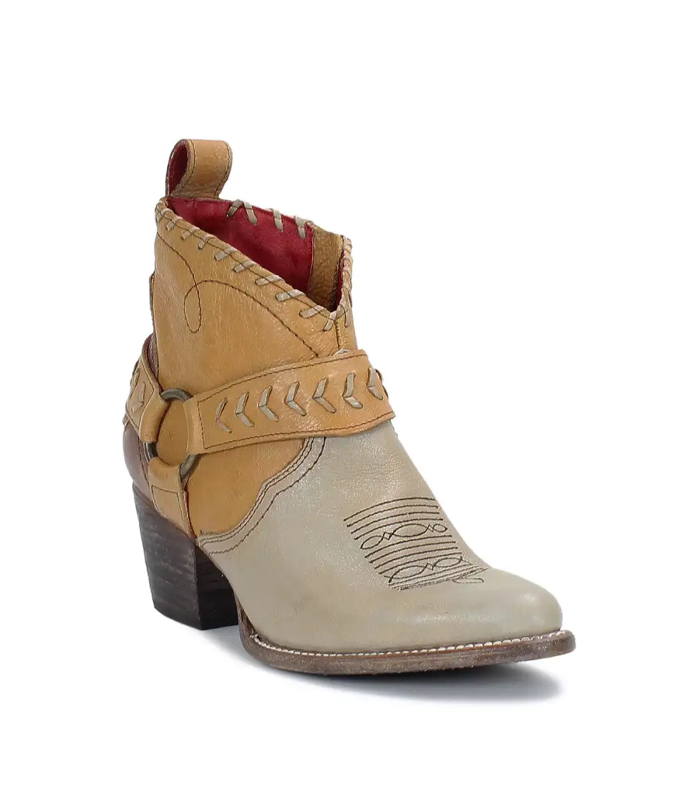 Harness Woven Western Boots