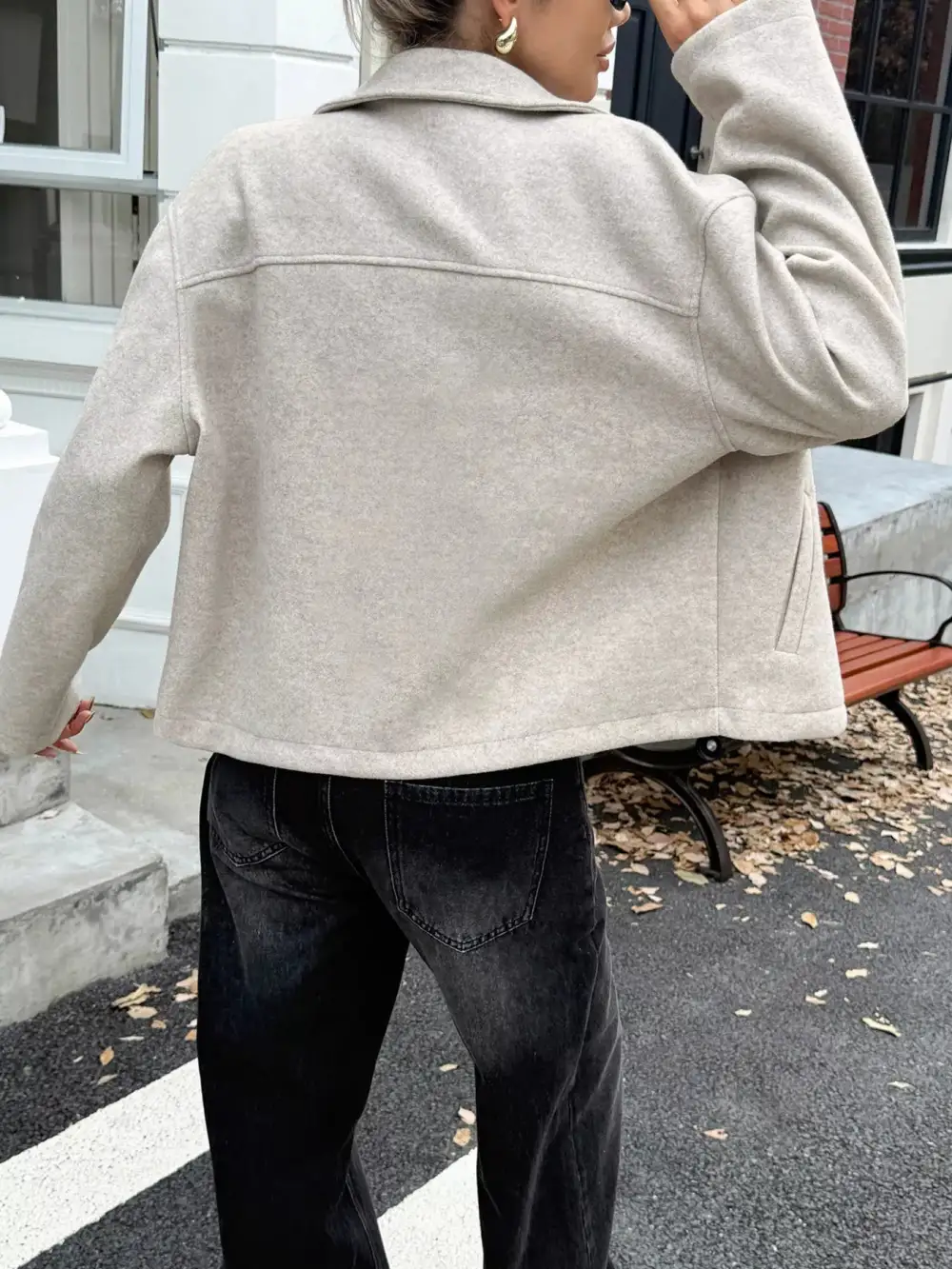Polished Refined Zip-Up Jacket