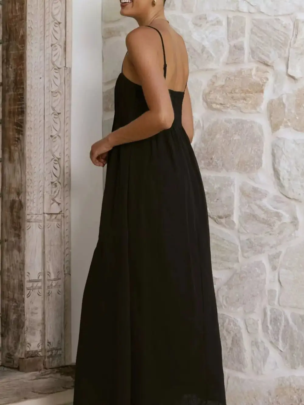 Elegant Pleated Casual Dress