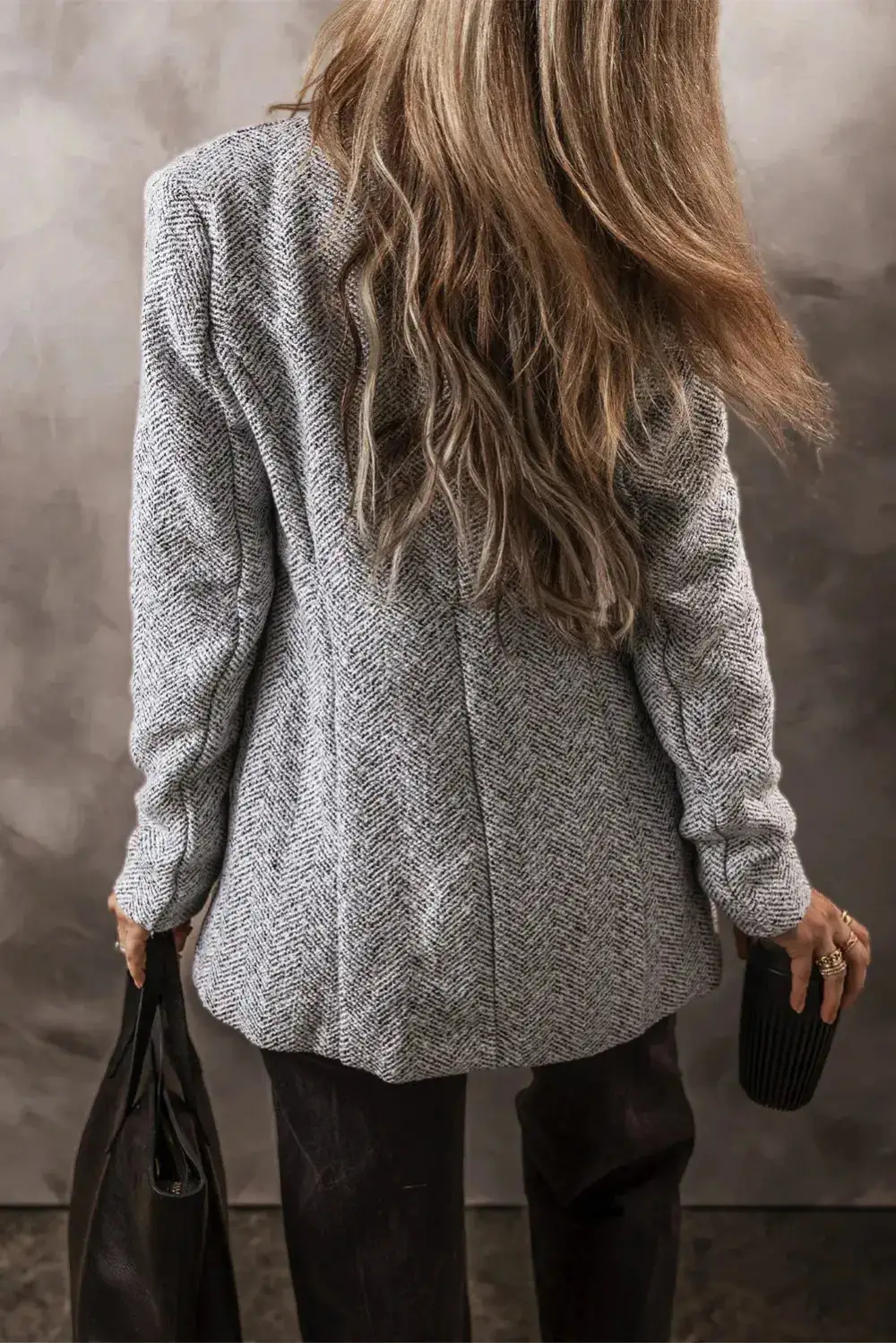 Open Front Casual Jacket