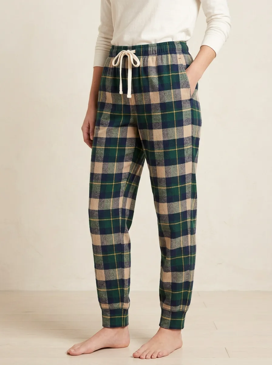 Casual Tartan Lounge Pants