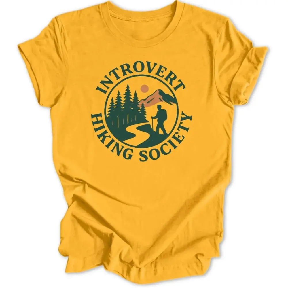 Introvert Hiking Unisex T-Shirt