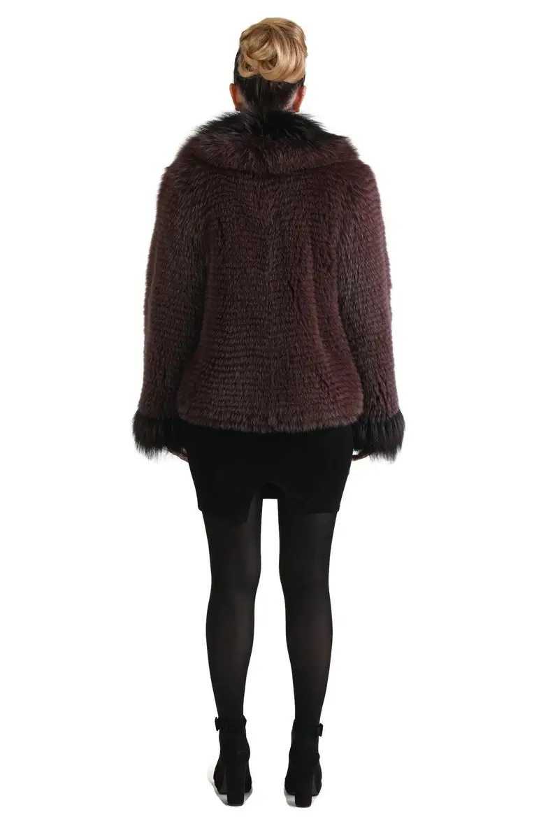 Fox Fur coat Fur jacket full skin