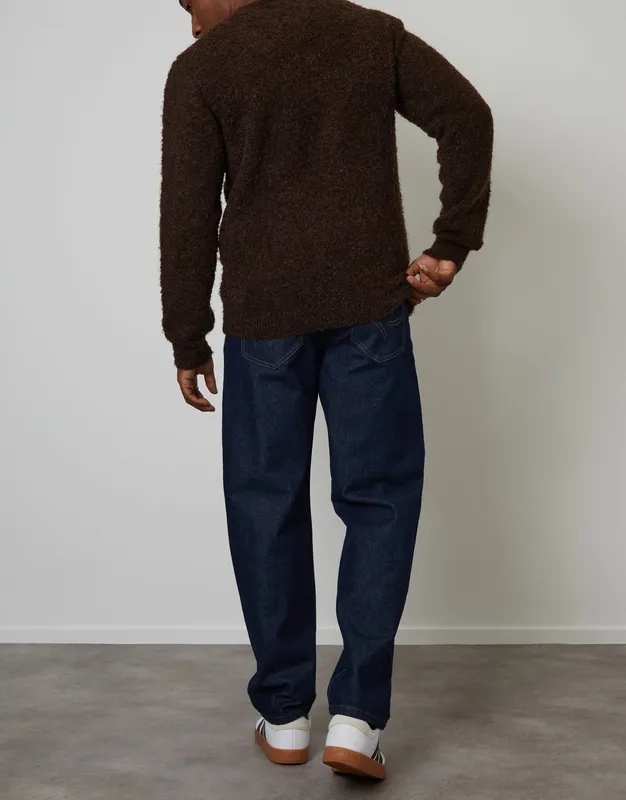 Rinse Wash Straight-Leg Jeans