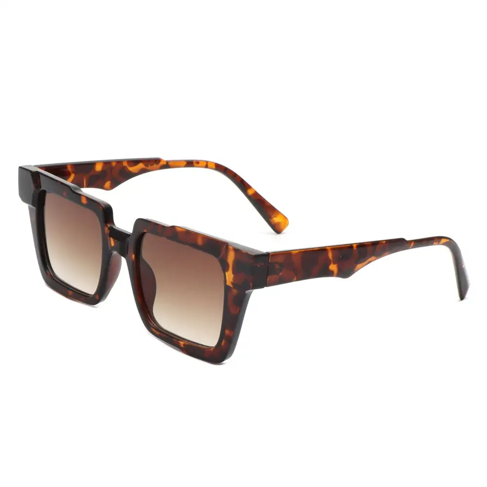 Square Flat Top Frame Sunglasses