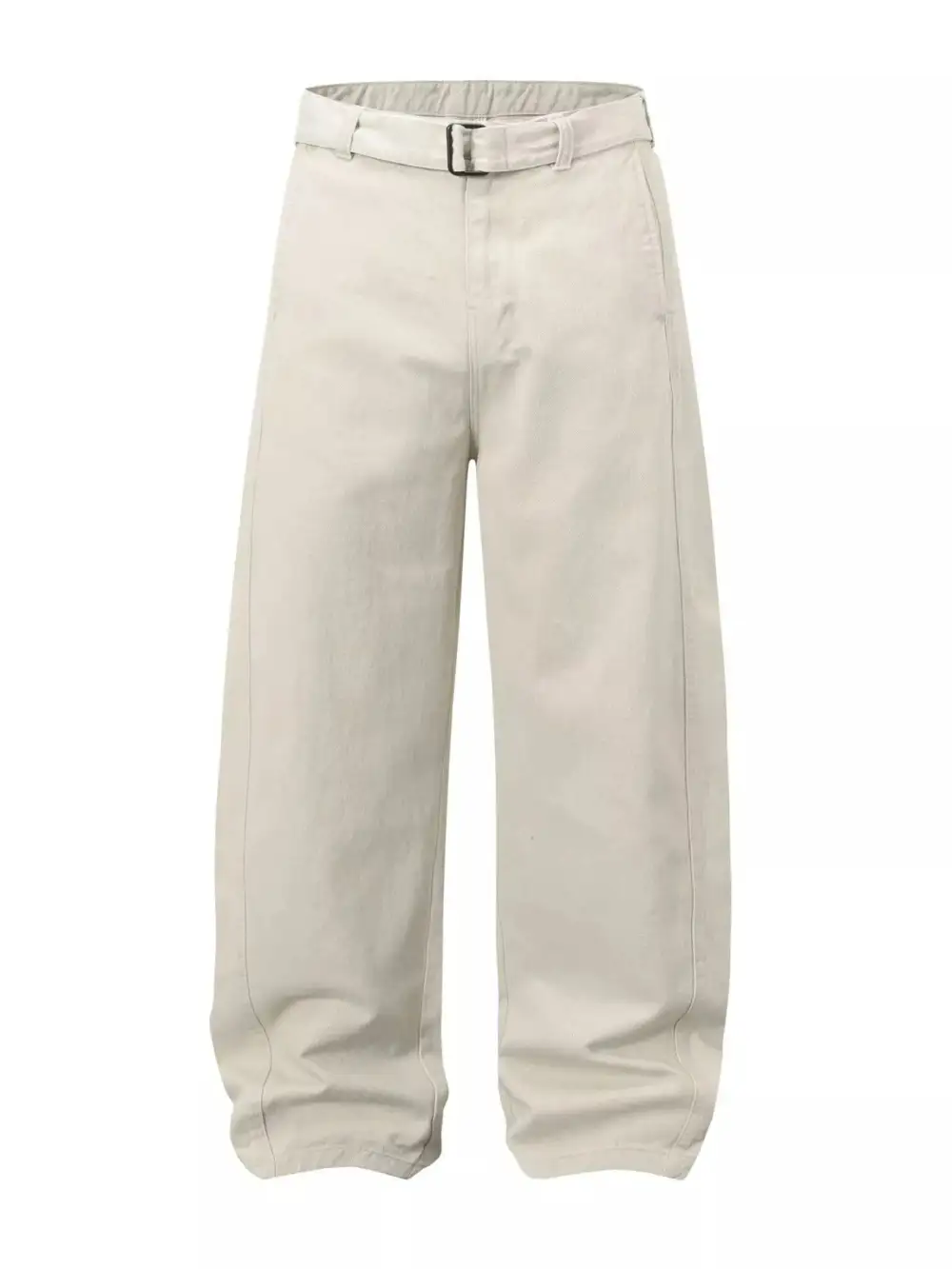 Men's Belted Wide Leg Cargo Pants