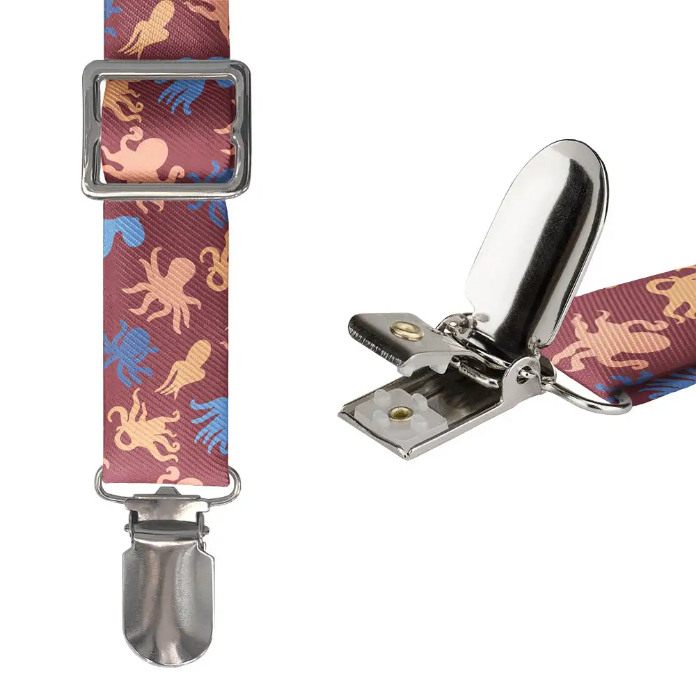 Octopus Theme Suspenders