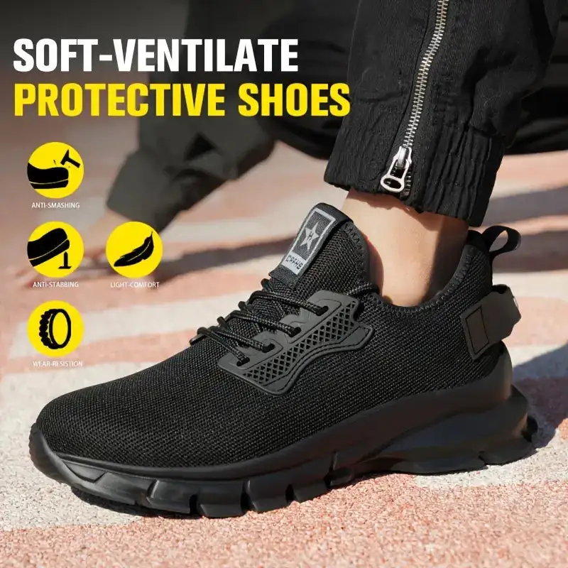 Men's Reinforced Work Shoes
