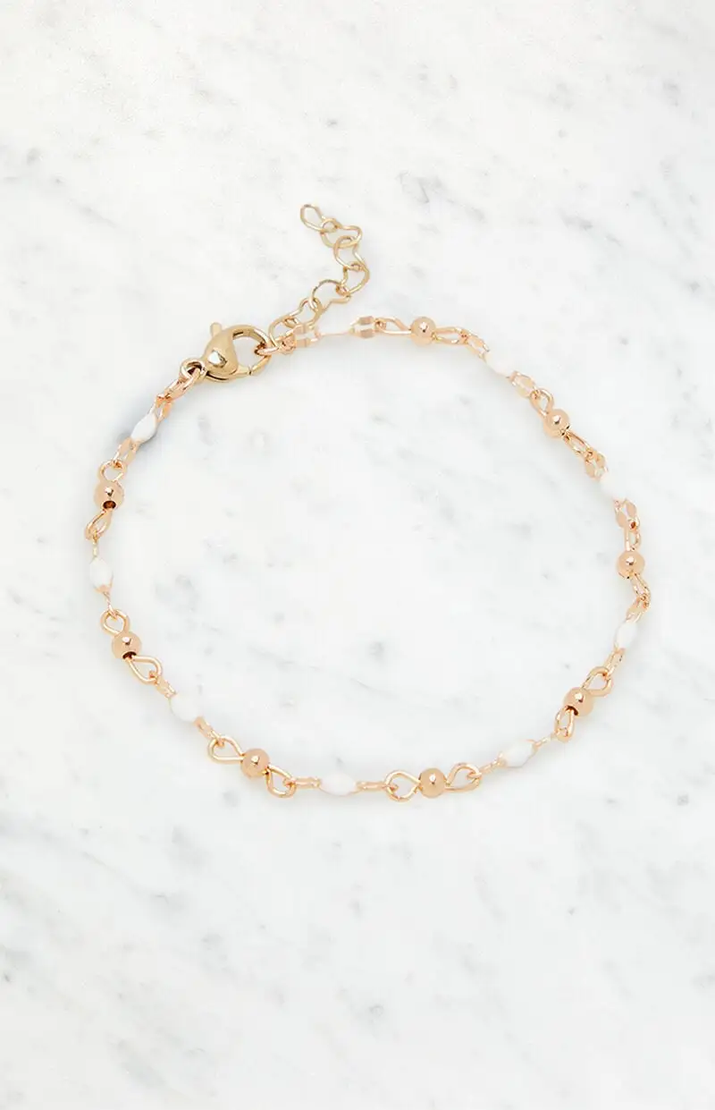 John Galt Gold Chain Bracelet