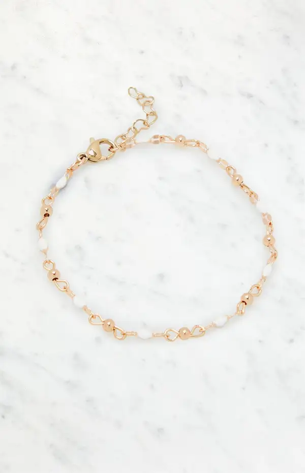 John Galt Gold Chain Bracelet
