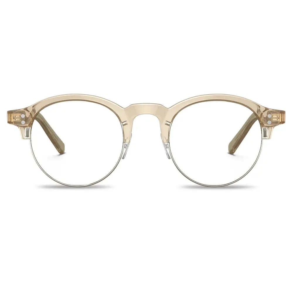 Refined Round Full Rim Acetate Blue Light Eyewear