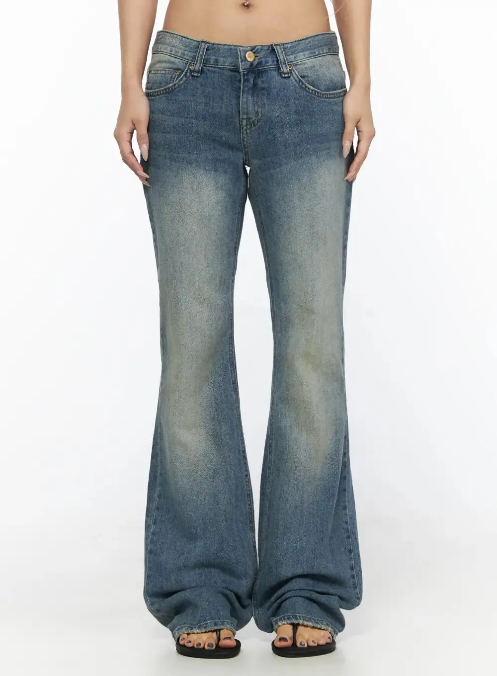 Loose Flared Jeans