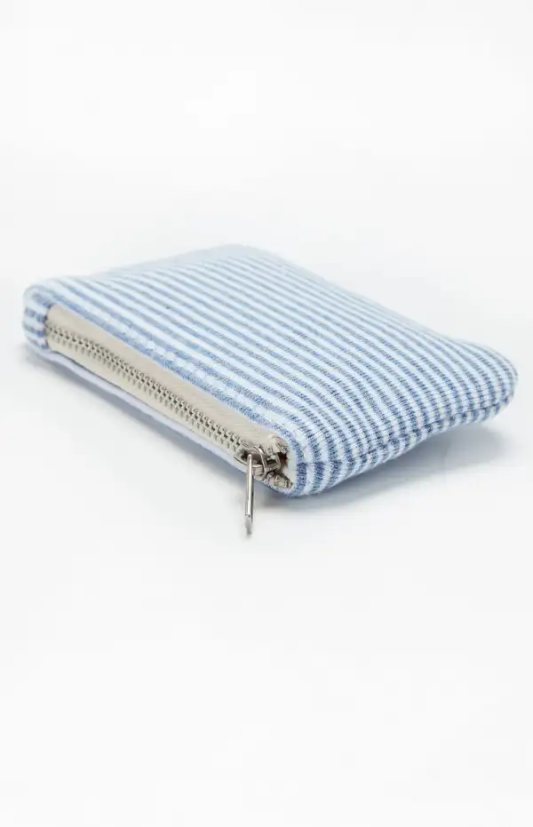 John Galt Striped Coin Purse
