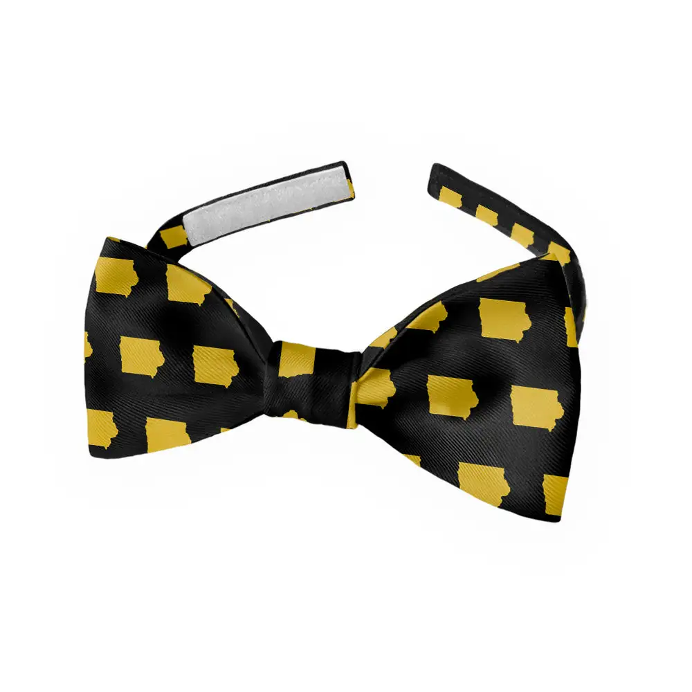 Timeless Outline Motif Bow Tie