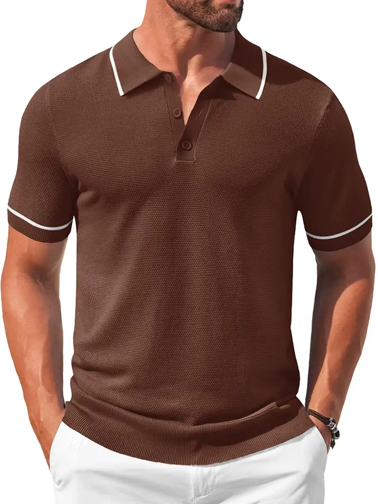 Leisure Knit Golf Polo Shirts