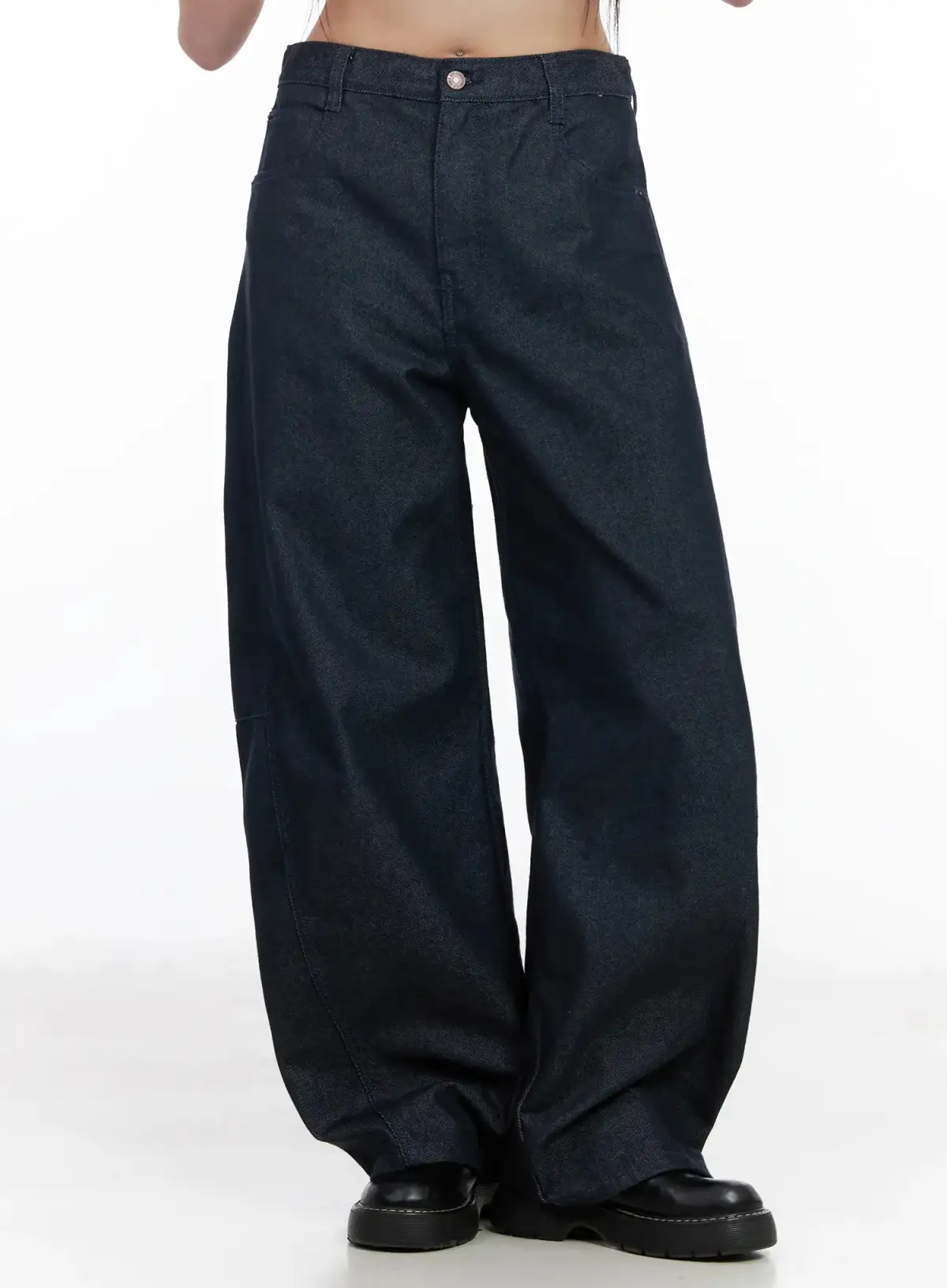 Wide Leg Embroidered Jeans