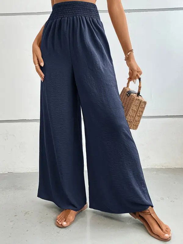 Clean Flared Wide Leg Pants