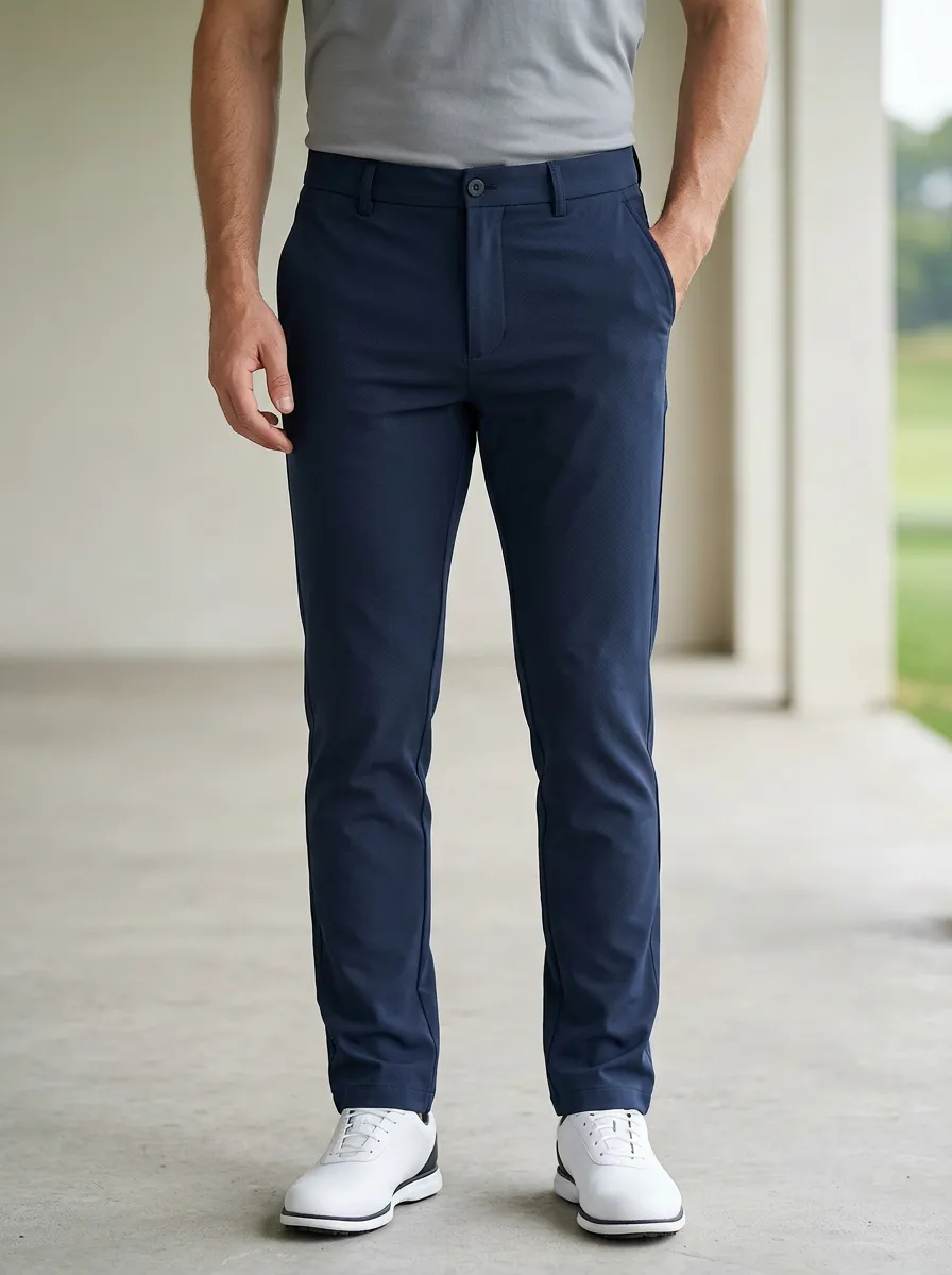 Men's Refined Slim-Fit Stretch Golf Pants