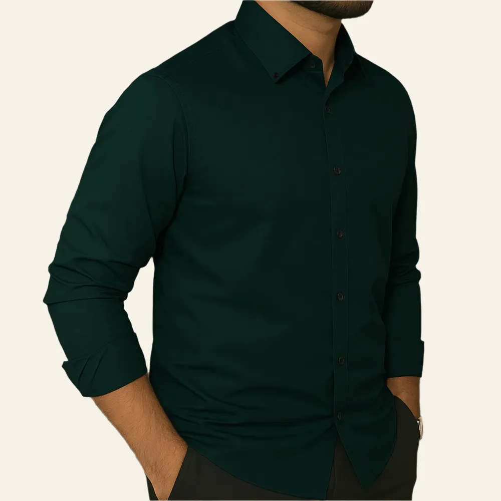 Streamlined Micro Stretch Men's Formal Shirt