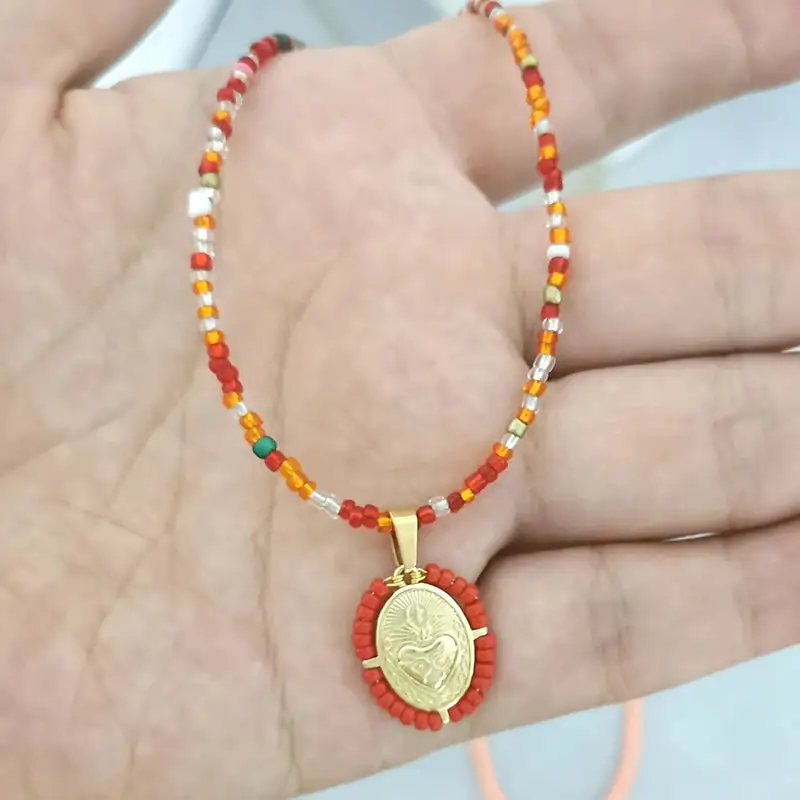 Gold Plated Pearl Zirconia Beaded Fashion Necklace