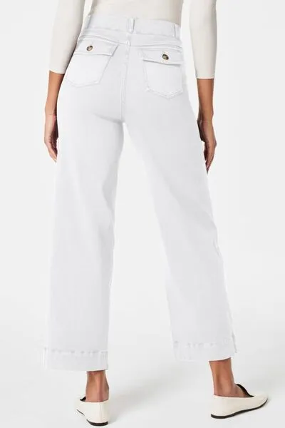 Relaxed High Waist Pocketed Denim Jeans