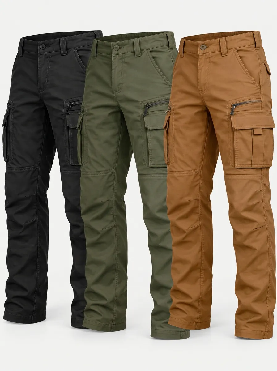 Flexible Outdoor Tactical Cargo Multi Pocket Men's Multi Pack Tactical Pants