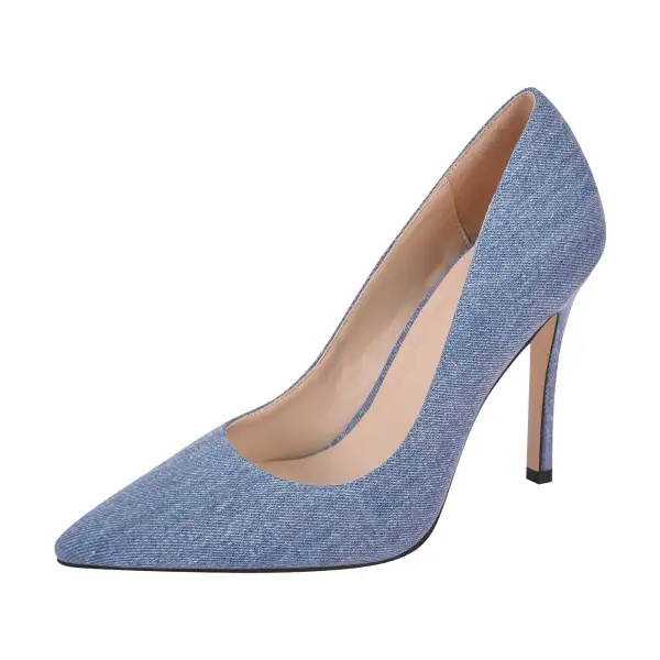 Contemporary Pointed Toe Stiletto Pumps
