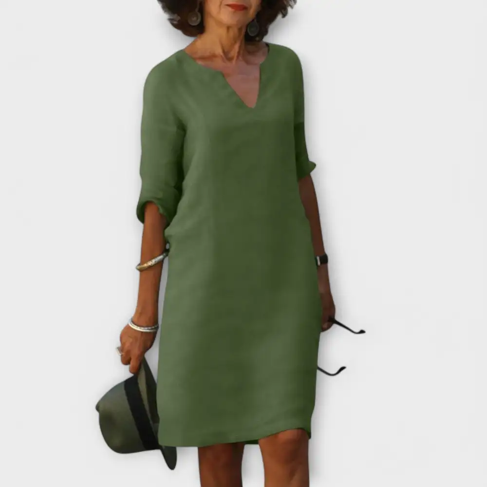 V-Neck Everyday Casual Dress