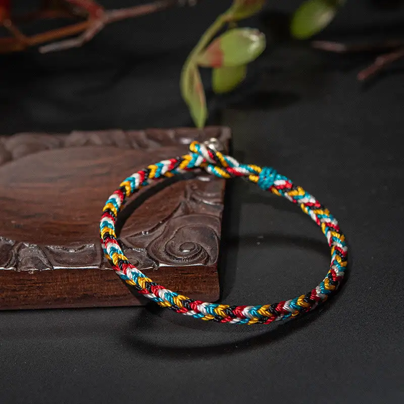 Handmade Color Thread Braid String Bracelet