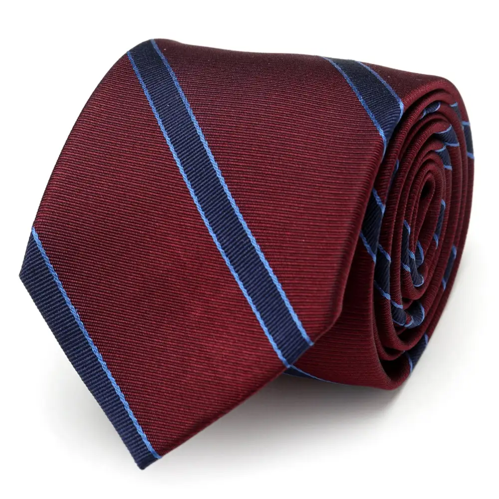 Clean Striped Men's Necktie