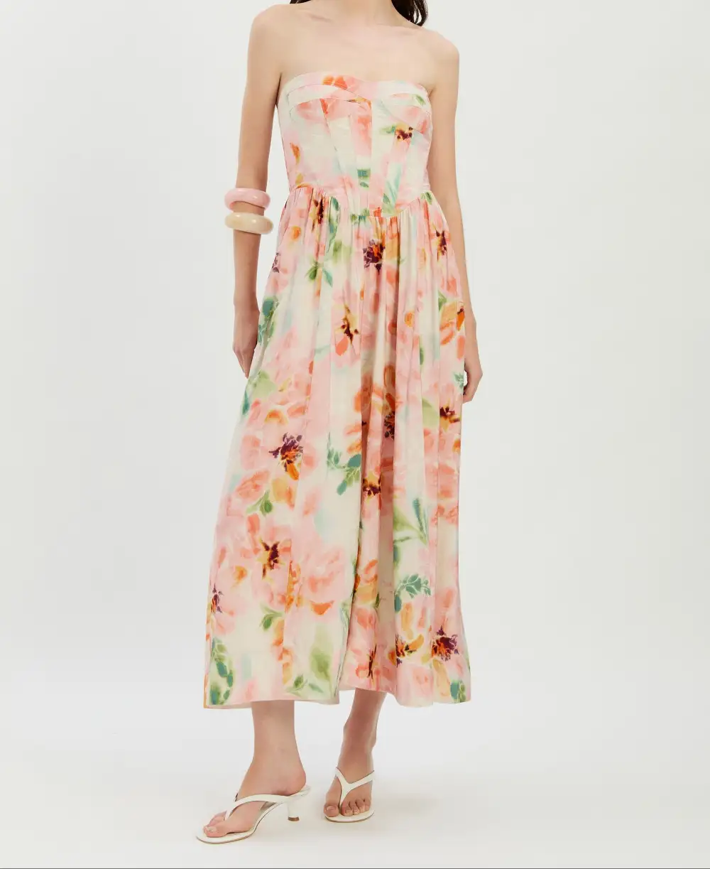 Midi Tiered Dress