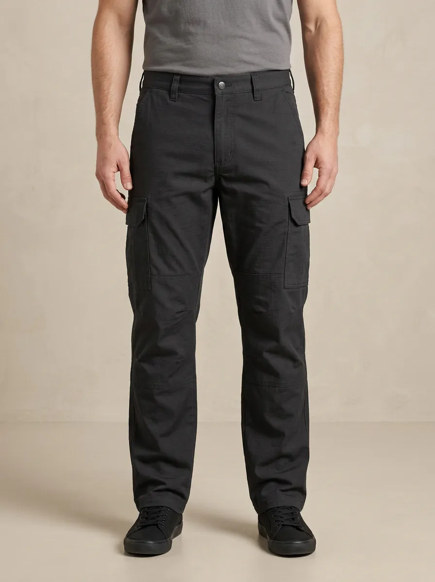 Unisex Tactical Multi-Pocket Ripstop Work Pants
