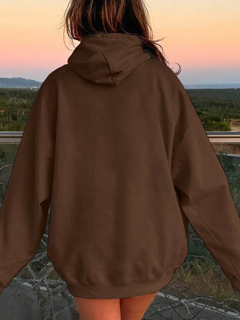 Refined Drawstring Pocketed Hoodie