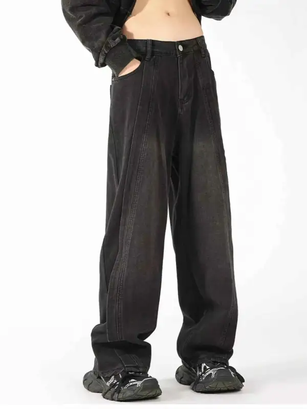 Everyday Washed Wide Leg Jeans
