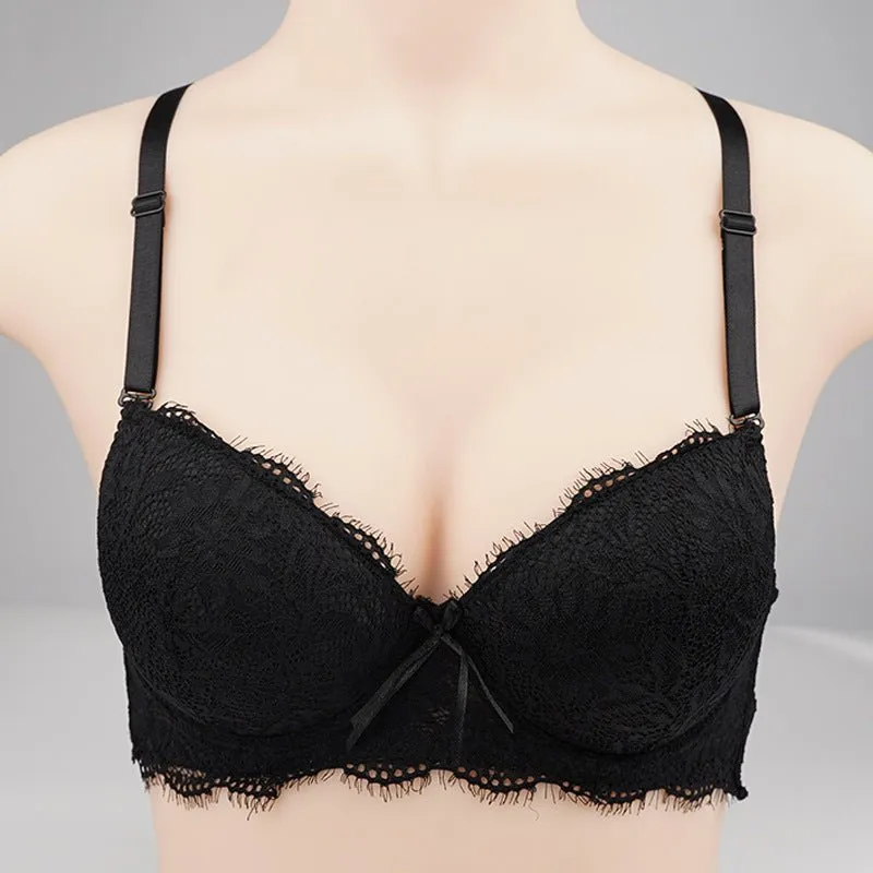 Lace Underwire Butterfly Lace Underwire Bra