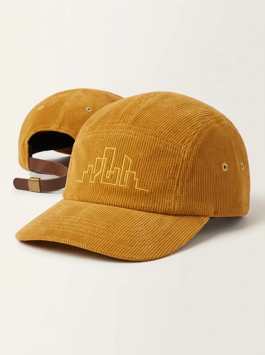 Skyline Artwork Baseball Hat with Embroidered Finish