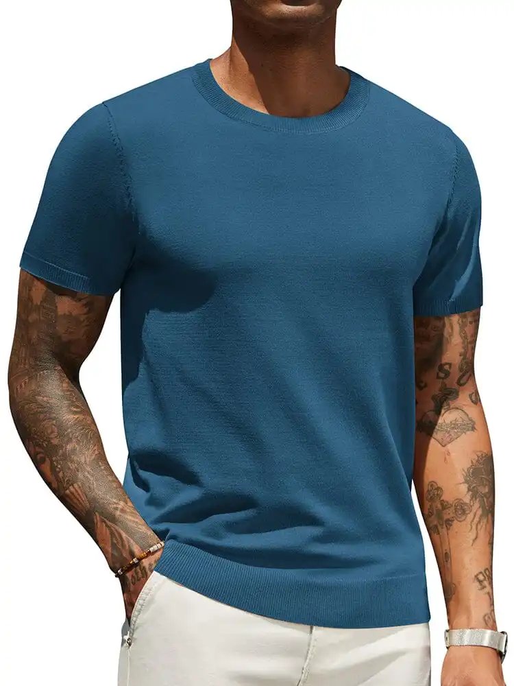 Smooth Knit T-Shirt